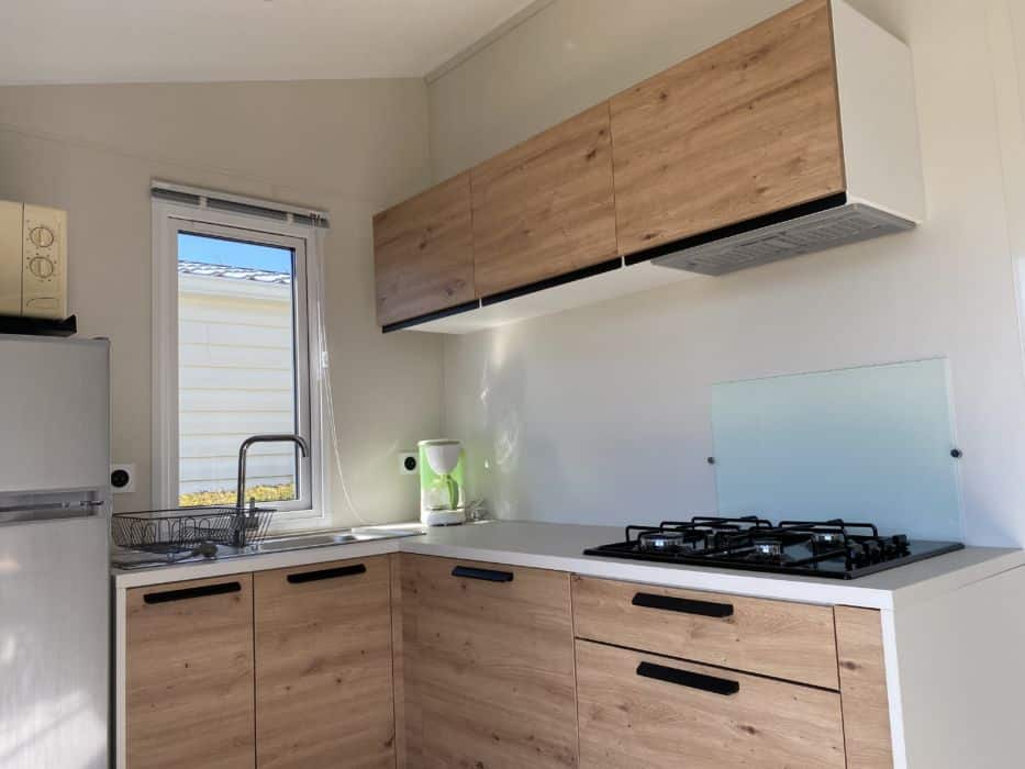 Soleil, cuisine Camping de Kerleven
